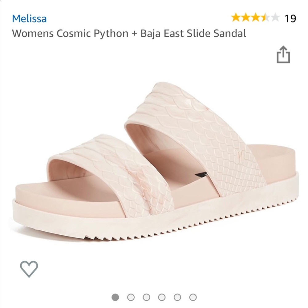 Melissa Cosmic Python + Baja East Slide Sandal -10